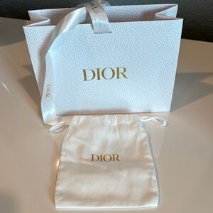 Dior White and Gold Luxury Set